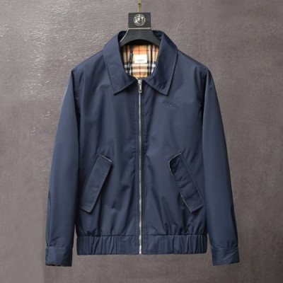 [버버리]Burberry 2020 Mens Classic Casual Jackets - 버버리 2020 남성 클래식 캐쥬얼 자켓 Bur03579x.Size(m - 2xl).네이비