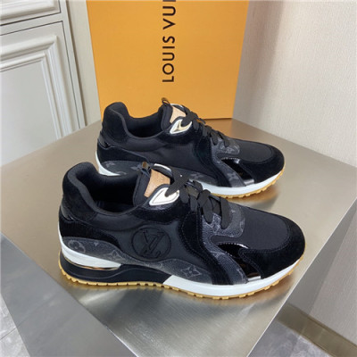 Louis Vuitton 2020 Men's Leather Sneakers - 루이비통 2020 남성용 레더 스니커즈,Size(240-270),LOUS1652,블랙