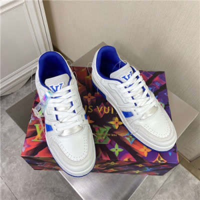 Louis Vuitton 2020 Men's Leather Sneakers - 루이비통 2020 남성용 레더 스니커즈,Size(240-270),LOUS1665,화이트