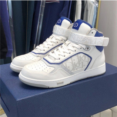 Dior 2020 Men's Leather Running Shoes - 디올 2020 남성용 레더 런닝슈즈,Size(240-270),DIOS0298,화이트