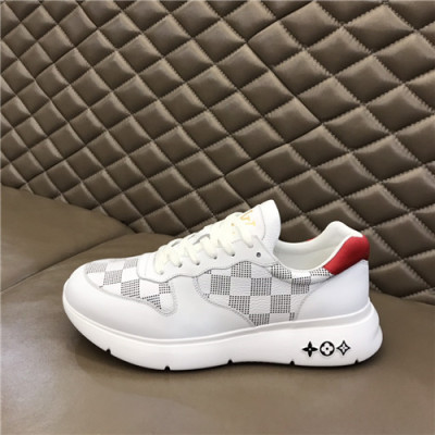 Louis Vuitton 2020 Men's Leather Sneakers - 루이비통 2021 남성용 레더 스니커즈,Size(240-270),LOUS1716,화이트