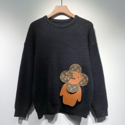 [루이비통]Louis vuitton 2021 Mens Casual Sweaters - 루이비통 2021 남성 캐쥬얼 스웨터 Lou02554x.Size(m - 2xl).블랙