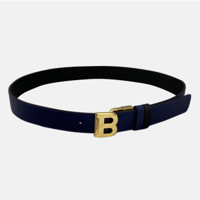 Bally 2021 Men's Leather Belt - 발리 2021 남성용 레더 벨트, BLYBT0050,네이비