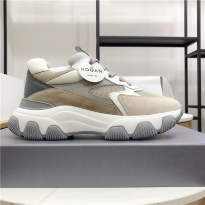 Hogan 2021 Women's Leather Sneakers - 호간 2021 여성용 레더 스니커즈,Size(225-250),HOGS0065,베이지