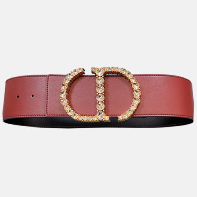 Dior 2021 Women's Leather Belt - 디올 2021 여성용 레더 벨트,DIOBT0036,와인