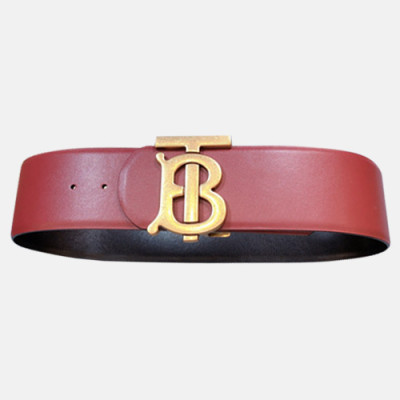 Burberry 2021 Women's Leather Belt - 버버리 2021 여성용 레더 벨트,BURBT0027,와인