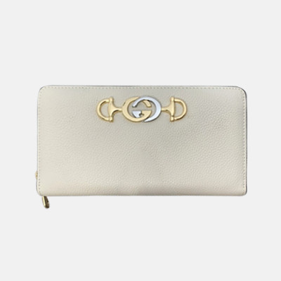 Gucci 2020 Women's Leather Wallet,19cm - 구찌 2020 여성용 레더 장지갑,19cm,GUW0186,화이트