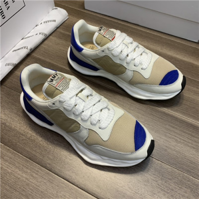 Mihara Yasuhiro 2021 Men's Leather Sneakers - 미하라 야스히로 2021 남성용 레더 스니커즈,Size(240-270),MYS0008,베이지