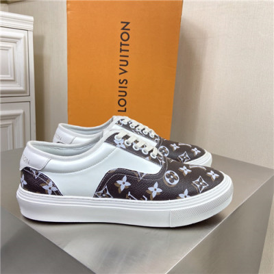 Louis Vuitton 2021 Men's Leather Sneakers - 루이비통 2021 남성용 레더 스니커즈,Size(240-270),LOUS1777,화이트