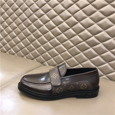 Louis Vuitton 2021 Men's Leather Loafer - 루이비통 2021 남성용 레더 로퍼,Size(240-270),LOUS1791,브라운