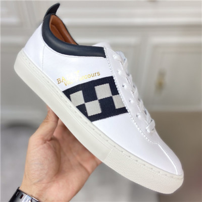 Bally 2021 Men's Leather Sneakers - 발리 2021 남성용 레더 스니커즈,Size(240-270),,BALS0149,화이트