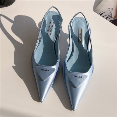 Prada 2021 Women's Naylon Sandal - 프라다 2021 여성용 나일론 샌들,Size(225-250),PRAS0713,스카이블루