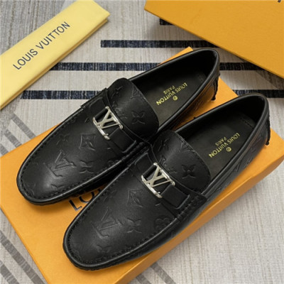 Louis Vuitton 2021 Men's Leather Loafer - 루이비통 2021 남성용 레더 로퍼,Size(240-270),LOUS1819,블랙