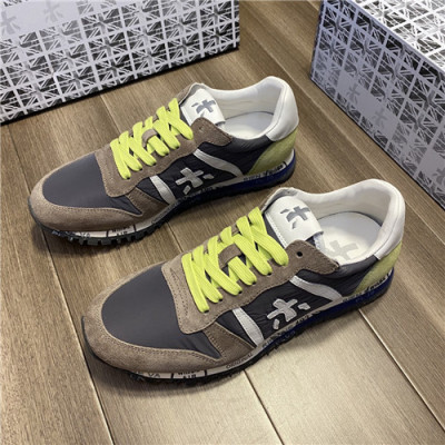 Premiata 2021 Men's Leather Sneakers - 프리미아타 2021 남성용 레더 스니커즈,Size(240-270),PREMS0009.브라운