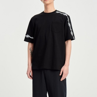 Shellac Mens Black Tshirts - 셸락 2021 남성 로고 캐쥬얼 반팔티 She17x