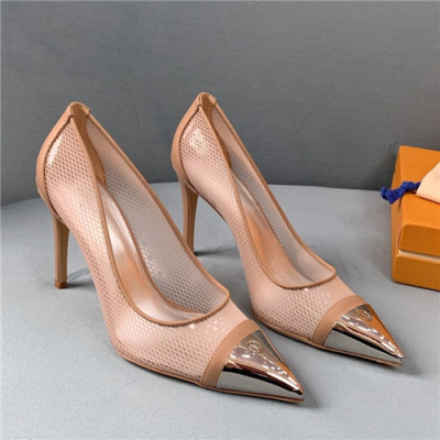 Louis Viutton 2021 Women's Leather High Heel - 루이비통 2021 여성용 레더 하이힐,Size(225-250),LOUS1848,베이지