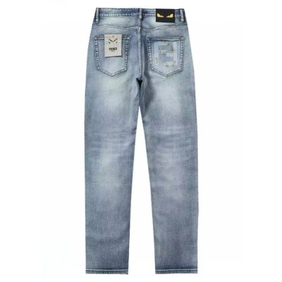 [펜디]Fendi 2022 Mens Business Denim Jeans - 펜디 2022 남성 비지니스 데님 청바지 Fen0596x.Size(28 - 38).블루