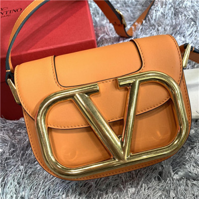 [발렌티노]Valentino 2021 Women's Garavani Supervee Shoulder Bag,18cm - 발렌티노 2021 여성용 가바니 슈퍼비 숄더백,18cm,VTB1034,오렌지