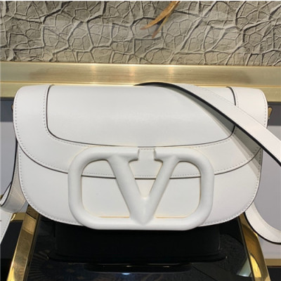 [발렌티노]Valentino 2021 Women's Garavani Supervee Shoulder Bag,26cm - 발렌티노 2021 여성용 가바니 슈퍼비 숄더백,26cm,VTB1069,화이트