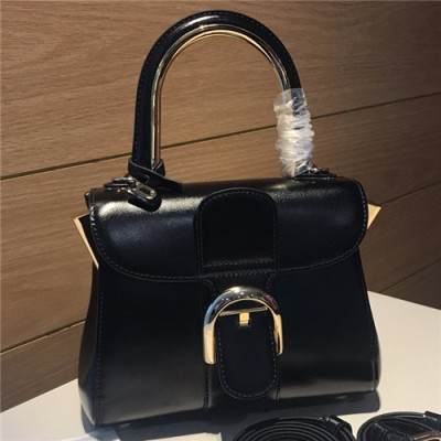 [델보]Delvaux 2021 Brilant Leather Tote Shoulder Bag,20cm - 델보 2021 브리앙 레더 토트 숄더백,20cm,DVB0365.블랙