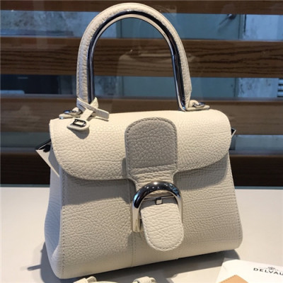 [델보]Delvaux 2021 Brilant Leather Tote Shoulder Bag,20cm - 델보 2021 브리앙 레더 토트 숄더백,20cm,DVB0373.화이트