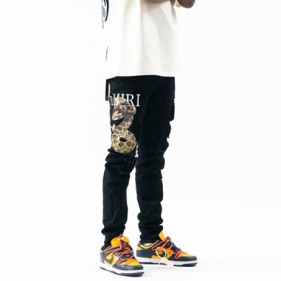 [매장판]Amiri 2021 Mens Trendy Denim Pants - 아미리 2021 남성 트렌디 데님 팬츠 Ami0160x.Size(29 - 40).블랙