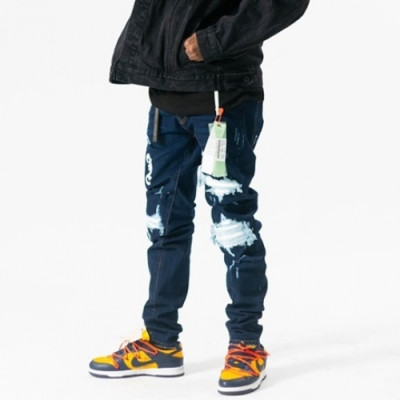 [매장판]Amiri 2021 Mens Trendy Denim Pants - 아미리 2021 남성 트렌디 데님 팬츠 Ami0164x.Size(29 - 40).블루