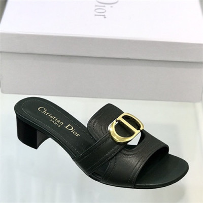 Dior 2021 30 Montaigne Mule Heel - 디올 2021 30 몽테뉴 뮬 힐,Size(225-250),DIOS0329,블랙