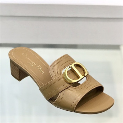 Dior 2021 30 Montaigne Mule Heel - 디올 2021 30 몽테뉴 뮬 힐,Size(225-250),DIOS0331,카키