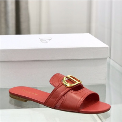 Dior 2021 30 Montaigne Mule - 디올 2021 30 몽테뉴 뮬,Size(225-250),DIOS0341,레드