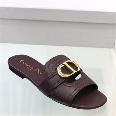 Dior 2021 30 Montaigne Mule - 디올 2021 30 몽테뉴 뮬,Size(225-250),DIOS0342,와인