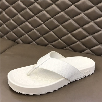 Dior 2021 Men's Leather Slipper - 디올 2021 남성용 레더 슬리퍼,Size(240-270),DIOS0344,화이트