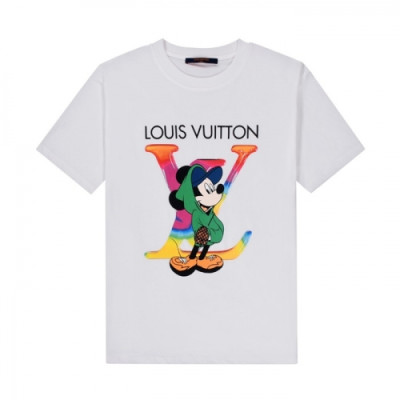 [매장판]Louis vuitton 2021 Mm/Wm Logo Short Sleeved Tshirts - 루이비통 2021 남/녀 로고 반팔티 Lou02748x.Size(xs - l).화이트
