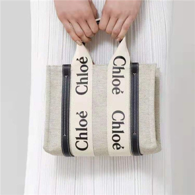 [끌로에]Chloe 2021 Women's Woody Tote Shopperbag,26.5cm - 끌로에 2021 여성용 우디 토트 쇼퍼백,26.5cm,CLB0212,베이지