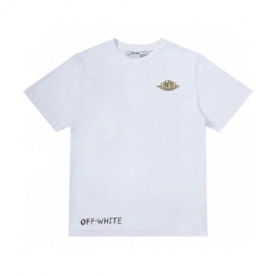 [오프화이트]Off-white 2021 Mm/Wm Printing Logo Crew - neck Cotton Short Sleeved Tshirts - 오프화이트 2021 남/녀 프린팅 로고 코튼 반팔티 Off0713x.Size(s - xl).화이트