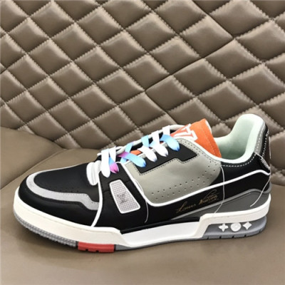 Louis Vuitton 2021 Men's Trainer Sneakers - 루이비통 2021 남성용 트레이너 스니커즈,Size(240-270),LOUS1954,블랙