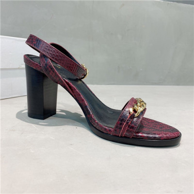 Celine 2021 Women's High Heel Sandal,CELS0016 - 셀린느 2021 여성용 하이힐 샌들,Size(225-250),레드