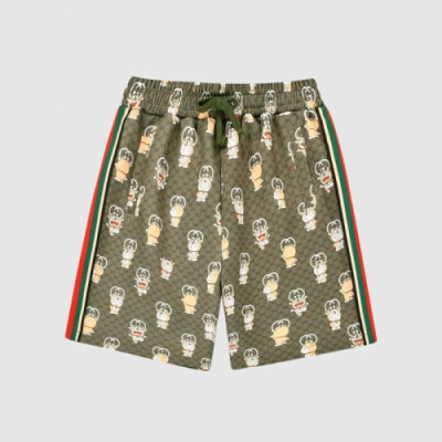 Gucci  Mens Initial Logo Vintage Casual Half Pants Khaki - 구찌 2021 남성 이니셜 로고 빈티지 캐쥬얼 반바지 Guc03687x Size(s - l) 카키