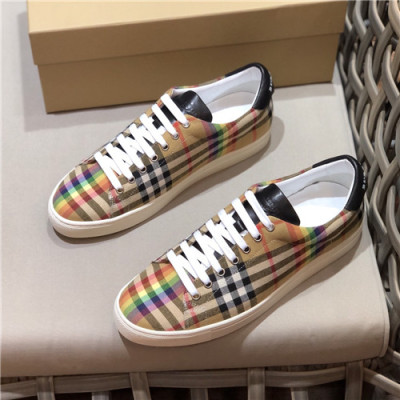 Burberry 2021 Men's Canvas Sneakers,BURS0160 - 버버리 2021 남성용 캔버스 스니커즈,Size(240-270),베이지