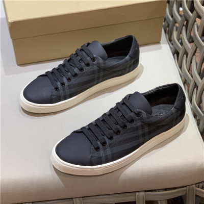 Burberry 2021 Men's Canvas Sneakers,BURS0162 - 버버리 2021 남성용 캔버스 스니커즈,Size(240-270),블랙