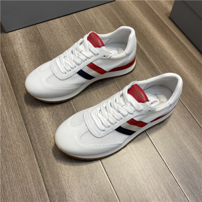 Thom Browne 2021 Men's Leather Sneakers,THOMS0050 - 톰브라운 2021 남성용 레더 스니커즈,Size(240-270),화이트