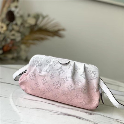 [루이비통]Louis Vuitton 2021 Women's Leather Pouch/Shoulder Bag,23cm,M80497,LOUB2348 - 루이비통 2021 여성용 레더 파우치/숄더백,23cm,핑크