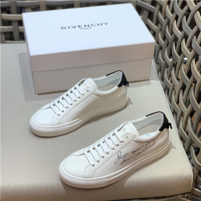 [매장판]Givenchy 2021 Men's Leather Sneakers,GIVS0162 - 지방시 2021 남성용 레더 스니커즈,Size(240-270),화이트