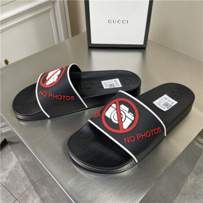 Gucci 2021 Men's TPU Slipper,GUCS1497 - 구찌 2021 남성용 TPU 슬리퍼,Size(240-270),블랙