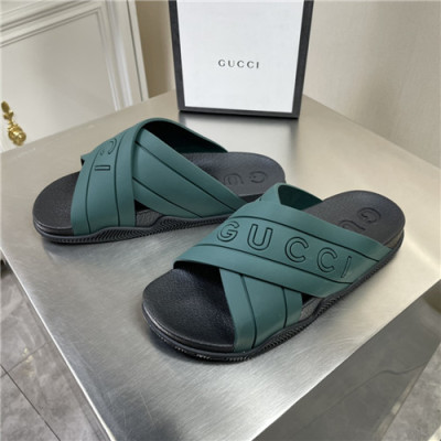 Gucci 2021 Men's TPU Slipper,GUCS1516 - 구찌 2021 남성용 TPU 슬리퍼,Size(240-270),그린