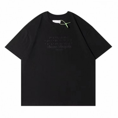 Maison margiela  Mm/Wm Deserve Printing Cotton Short Sleeved Tshirts Black - 메종 마르지엘라 2021 남/녀 프린팅 코튼 반팔티 Mai0049x Size(s - xl) 블랙