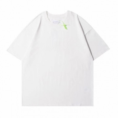 Maison margiela  Mm/Wm Deserve Printing Cotton Short Sleeved Tshirts White - 메종 마르지엘라 2021 남/녀 프린팅 코튼 반팔티 Mai0050x Size(s - xl) 화이트