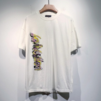 Louis vuitton  Mm/Wm Logo Short Sleeved Tshirts White - 루이비통 2021 남/녀 로고 반팔티 Lou02921x Size(s - 2xl) 화이트