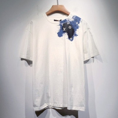 Louis vuitton  Mm/Wm Logo Short Sleeved Tshirts White - 루이비통 2021 남/녀 로고 반팔티 Lou02954x Size(s - 2xl) 화이트