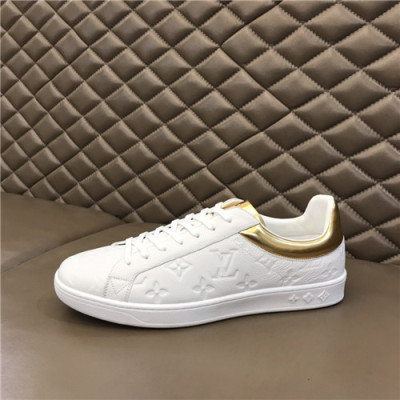 Louis Vuitton 2021 Men's Leather Sneakers,LOUS2100 - 루이비통 2021 남성용 레더 스니커즈,Size(240-270),화이트